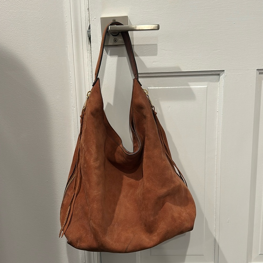 Rebecca Minkoff Tan Suede Pocketbook